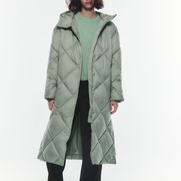 Zara Jackets & Blazers - ZARA LONGLINE QUILTED JACKET